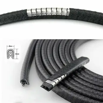 

3M Car Door Seal Strip Cars Rubber Seal Sound Insulation Weatherstrip Protector Edge Noise Insulation Car Door Sealing Strip