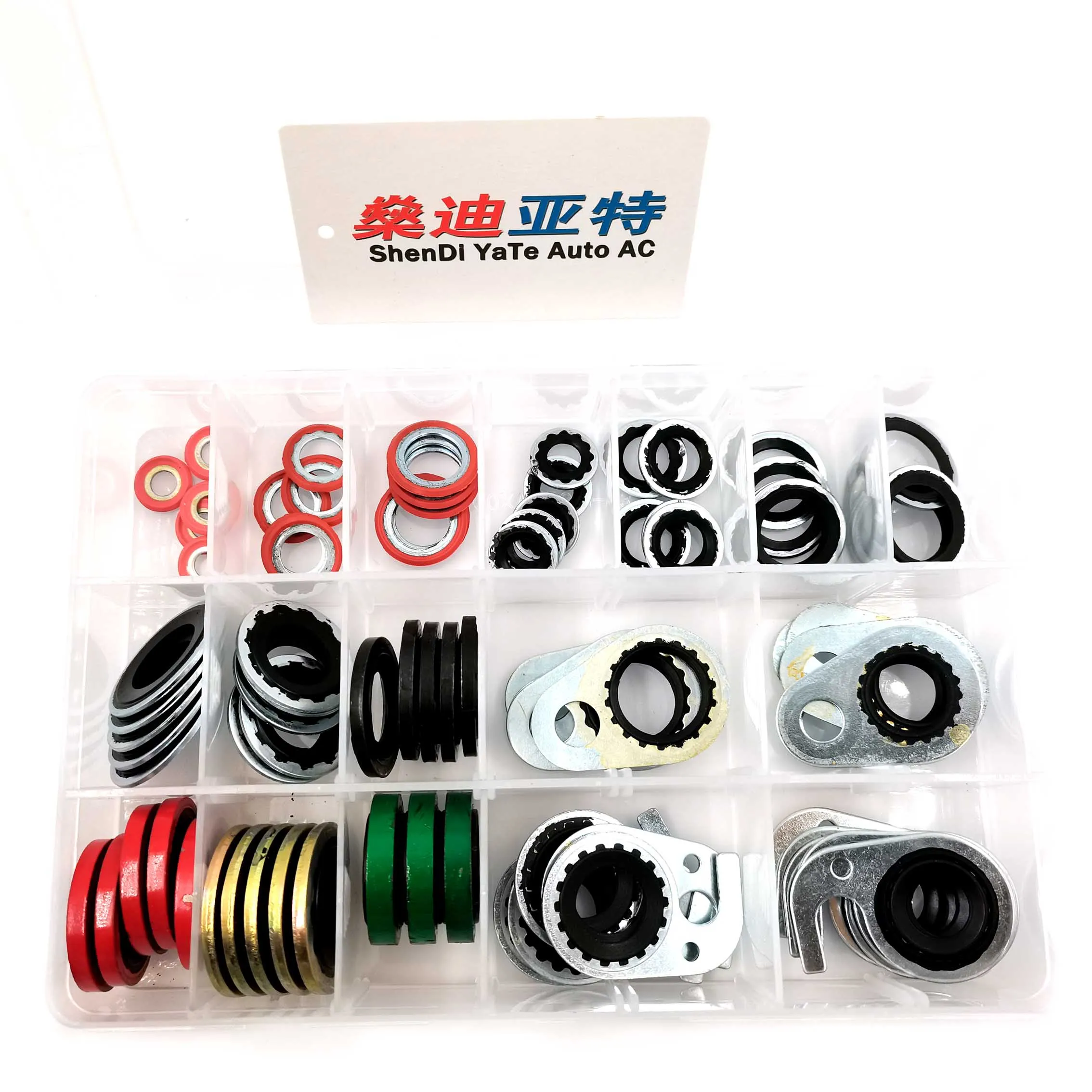 Auto Air Conditioning Pipe Head Gasket For Buick Excelle Chevrolet Ford Compressor Expansion Valve Interface Sealing Ring
