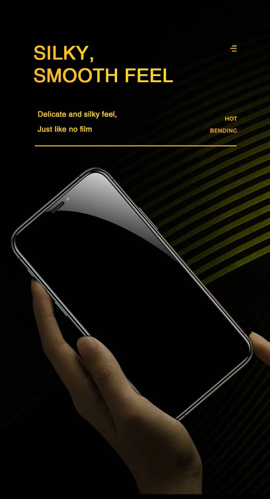 Полное покрытие защита экрана с закругленными краями для iPhone X Xr Xs 11 Pro Max закаленное стекло для iPhone 6 6s 7 8 Защитная стеклянная пленка