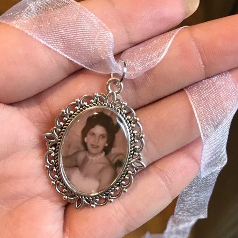 Charms For Bouquets, Bridal Photo Bouquet Charm, Personalized Wedding  Memorial Bouquet Charm Pendant Oval, Gift For Best Friend - Party Favors -  AliExpress