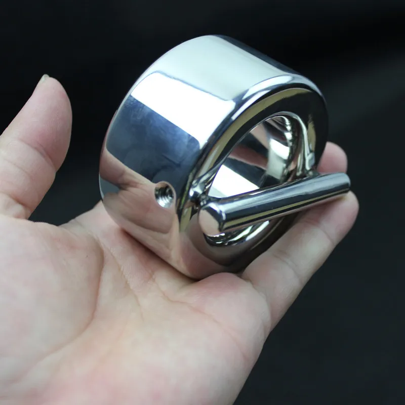 7 Sizes Stainless Steel Scrotal Pendants Stretching Ring Testicle