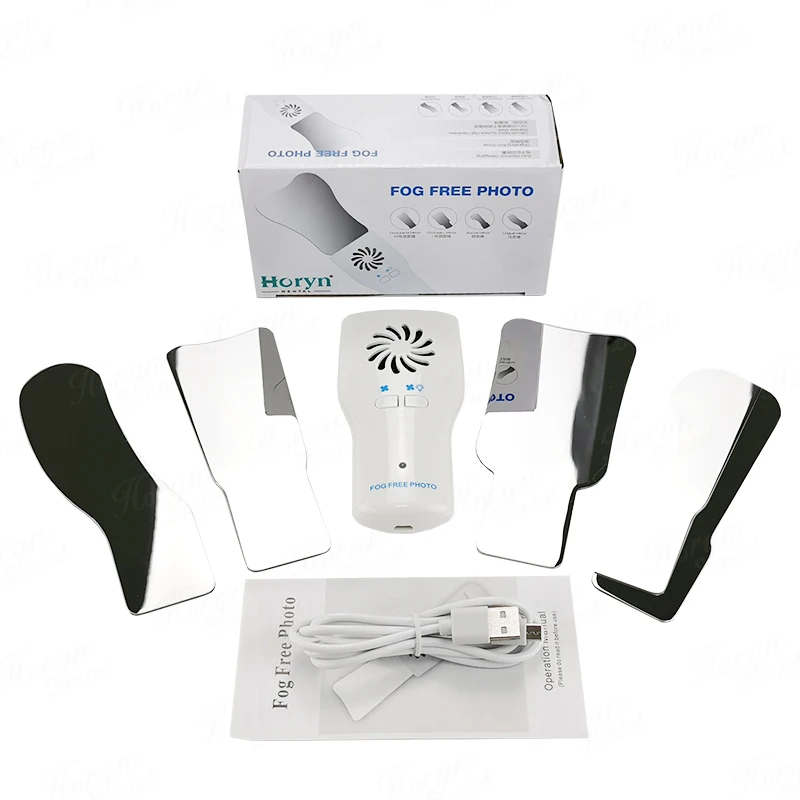 

Светодиодный Логические стоматологические визуализации светодиодные фотозеркала DeFog высокая твердость нержавеющая сталь полость Обнаружение отражатель ротовой ортодонтический