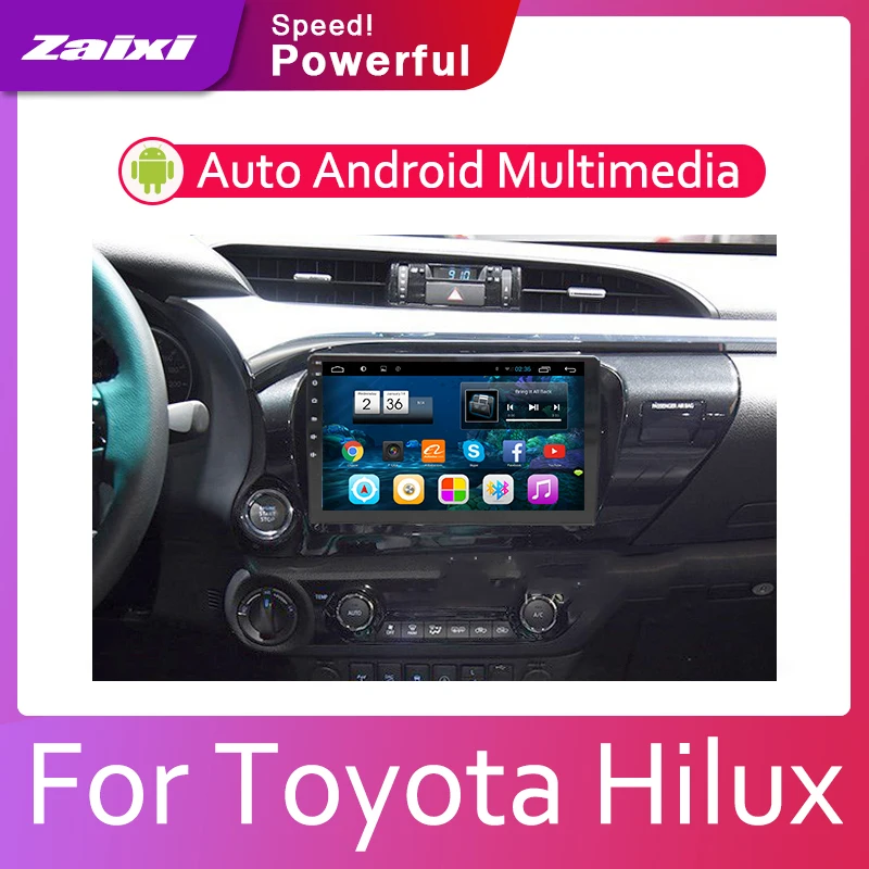 Flash Deal ZaiXi Car Android System 1080P IPS LCD Screen For Toyota Hilux 2015~2019 Car Radio Player GPS Navigation BT WiFi AUX 4 Flash Deal ZaiXi Car Android System 1080P IPS LCD Screen For Toyota Hilux 2015~2019 Car Radio Player GPS Navigation BT WiFi AUX 4