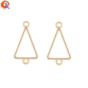 

Cordial Design 100Pcs 12*21MM Jewelry Accessories/Earring Connectors/DIY Making/Triangle Shape/Hand Made/Earring Findings