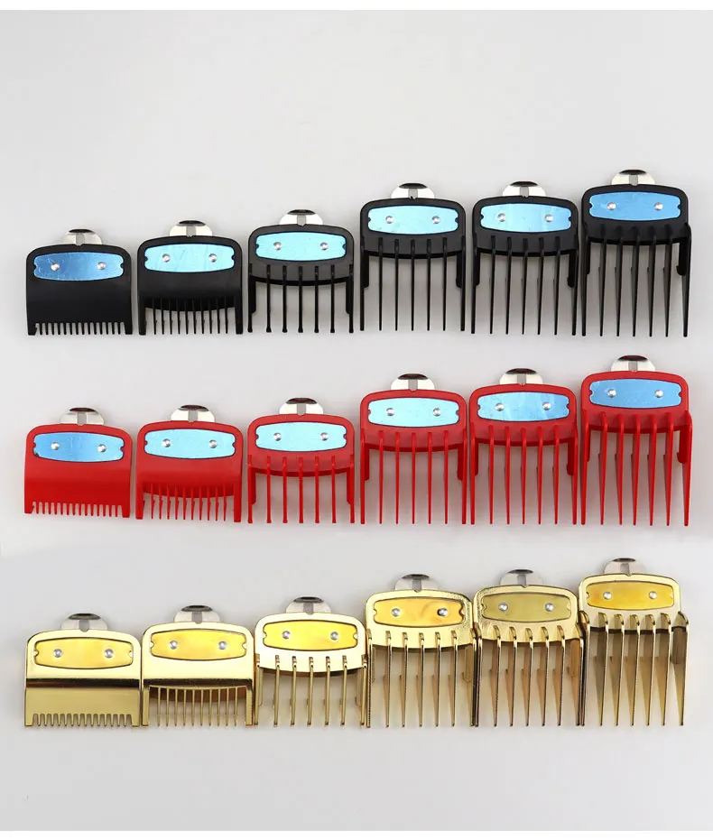 universal hair clipper cutting comb cover, barber shop trimmer protective gear accessory limit comb hairdressing tool