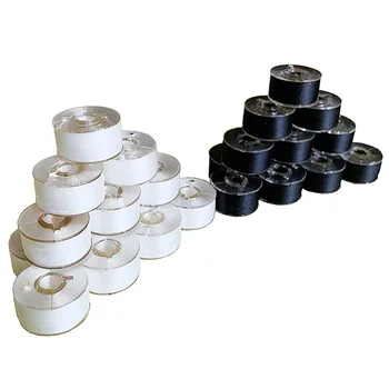 

144 Pcs PreWound Bobbins for Embroidery Machines Size A Class 15 Plastic Sided Good for Brother, Babylock, Embroidery Machines E