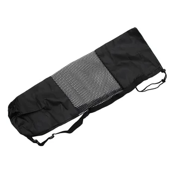

Adjustable Strap Nylon Mat Bag Carrier Mesh For Yoga Gym Fitness Exercise Sports