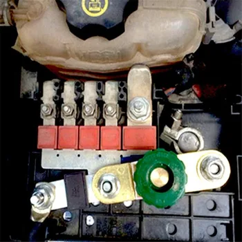 

Copper Battery Terminal Link Switch Quick Cut-off Disconnect Isolator Switch Auto Car Accessories