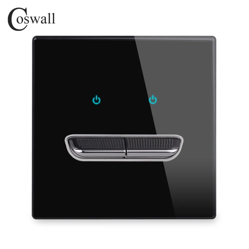 COSWALL-Interruptor de Luz Ligado e Desligado Parede,