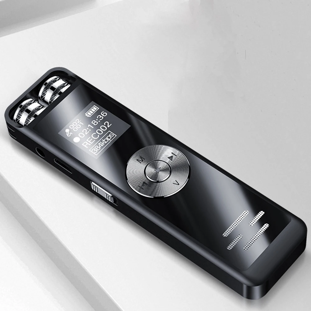 Портативный звук аудио мини диктофон для встреч цифровой двойной микрофон Поддержка TF карта MP3 музыкальный плеер HD USB для HY E780