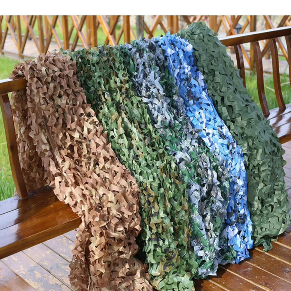 

Camouflage Military Net Camo Netting Army Nets Shade Mesh Hunting Garden Car Outdoor Camping Sun Shelter Tarp Tent X201D