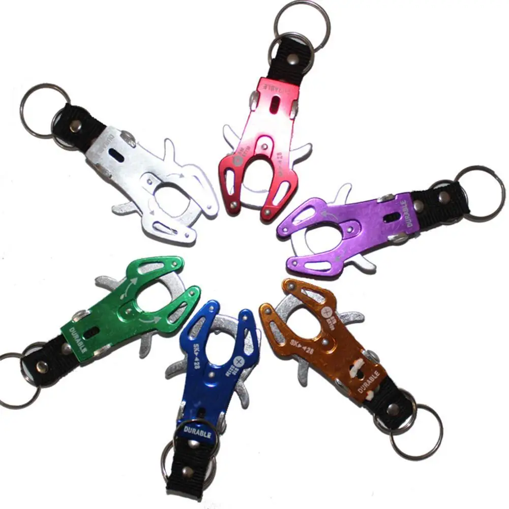 

Multicolor Pliers Carabiner Stainless Steel Tactical Multi Function Multi Tool Locking Carabiners Climbing EDC Keychain Key Ring