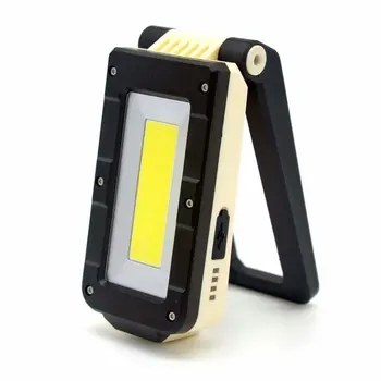 

COB LED Magnetic Work Stand Hanging Hook Light Flashlight Outdoors Bright Lithium Battery Multipurpose Work Light