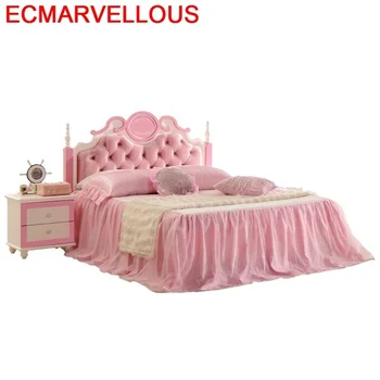 

Mobilya Crib Chambre Puff Asiento Dla Dzieci Mebles Toddler Cocuk Ranza Cama Infantil Lit Enfant Muebles Wood Wooden Kids Bed