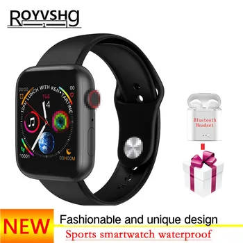 

W35 Smart Watch series 5 Bluetooth call Men Women ECG Heart Rate Monitor for IP68 waterproof Upgrade W34 Pro Smartwatch PK W58