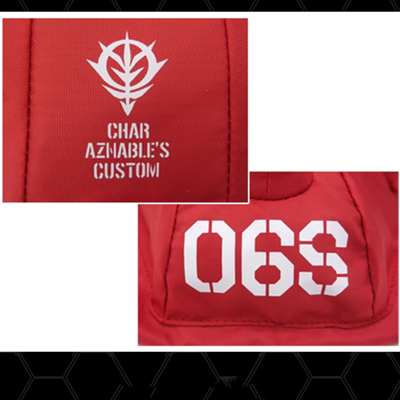 2019 Hot Japan Anime Gundam Char Aznable Man Woman Adult Zaku Shoulder Bag Men Canvas Messenger Bags Wholesale Casual Bag