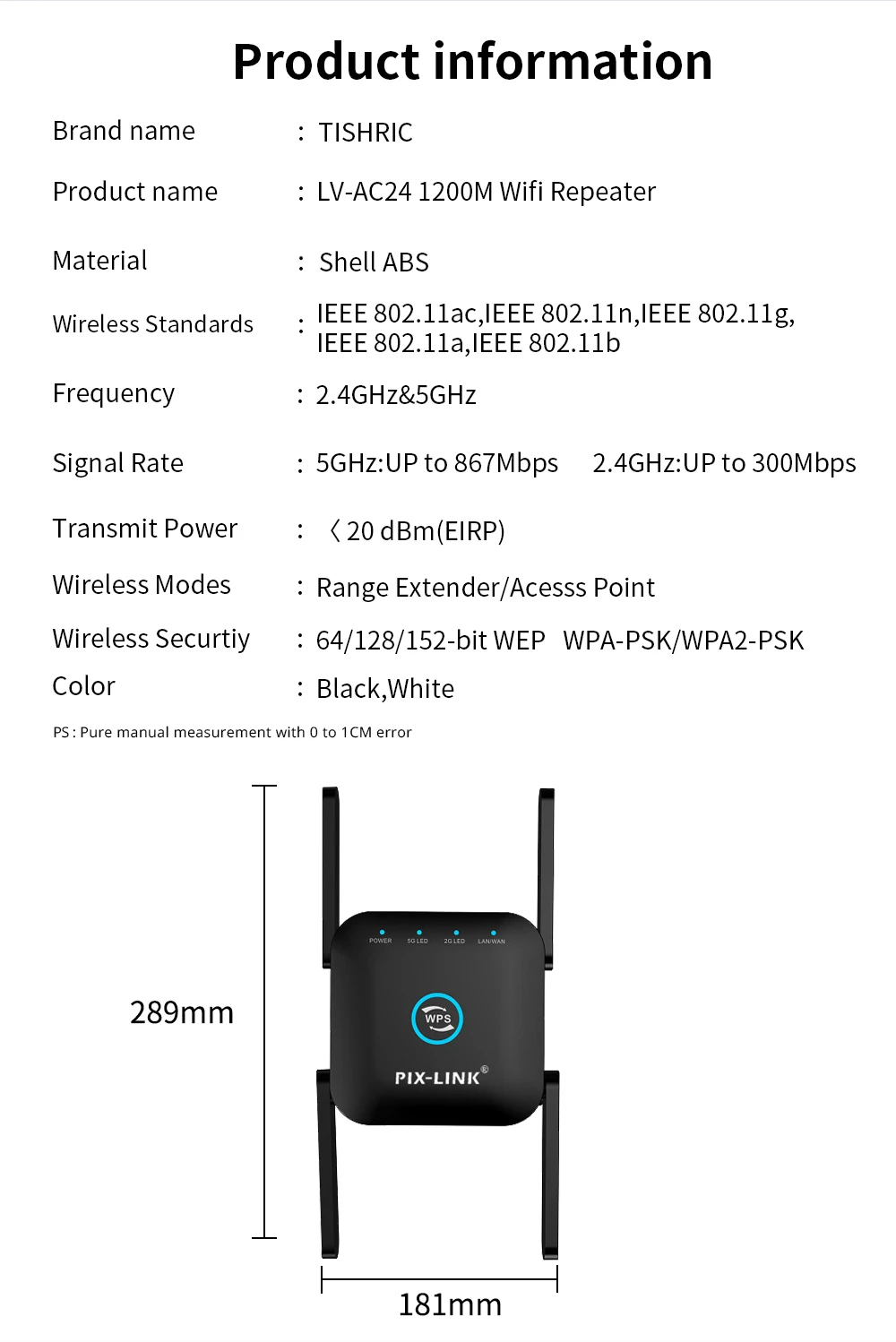 mesh wifi router 5G Wifi Repeater Bộ Mở Rộng Sóng Wifi 1200Mbps Gigabit Router Wifi Khuếch Đại Tín Hiệu Tăng Áp Tiếp Sóng Không Dây Băng Tần Kép Router 5 ghz signal internet booster