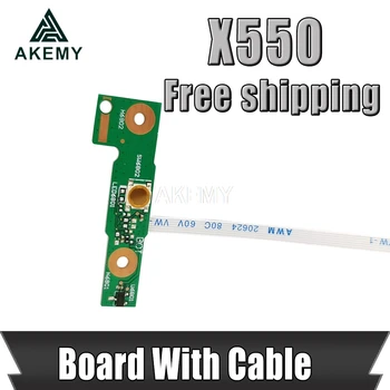

Original For Asus X550 X550V X550C X550CC X550CA X550VC X550VB SWITCH BOARD Power Button Board With Cable
