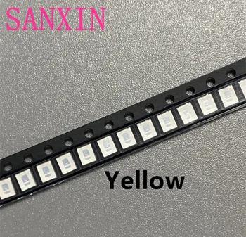 

500PCS/lot SMD LED 2835 Yellow 0.2W 2.0-2.6V 580-590NM PLCC-2 SMD/SMT 2V 3.5*2.8*0.8MM 60Ma 3528 2835 led