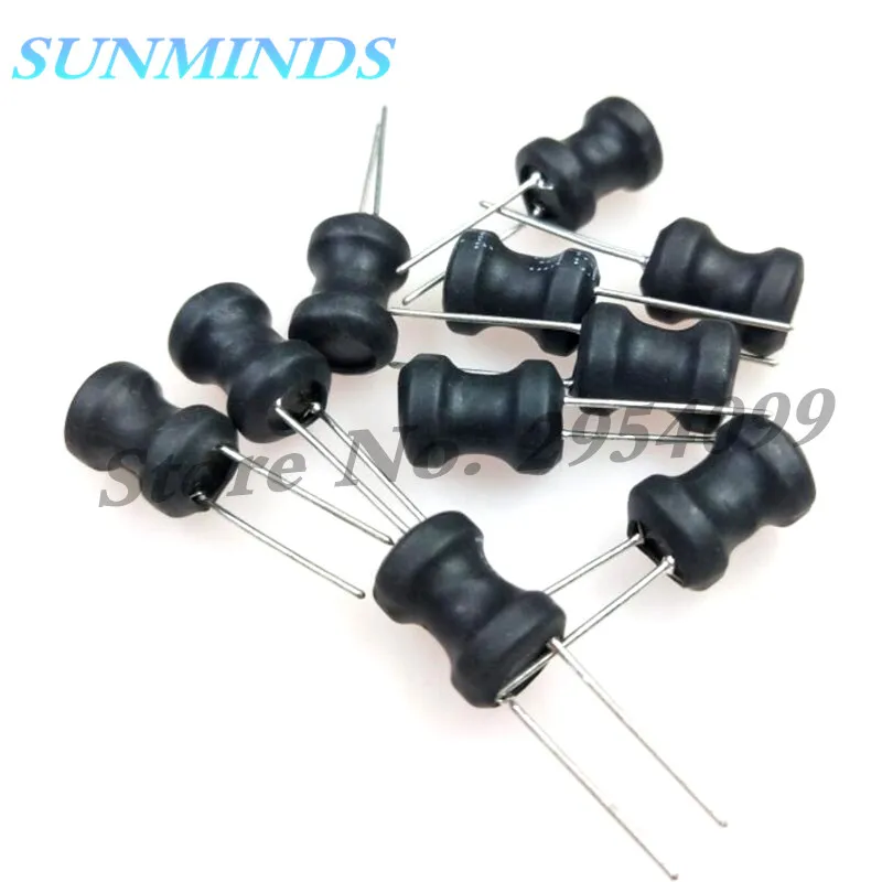 

50 шт./лот 6*8 мм 1,5mh 1500uH 152 индуктор мощности 0608 1.5mH штекер индуктивности