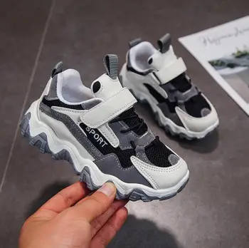 

Mesh Sports Sneakers Shoes For Girls Boys Children Soft Sole Antiskid Sneakers 2020 Fashion Children Flat Shoes Infant Kids Shoe