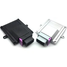 1 set 24 pins ECU-BOX aluminum car case enclosure with matching connector and Terminal 1set 32pin ecu aluminum enclosure box with 32 pin case motor car lpg cng conversion male female auto connector
