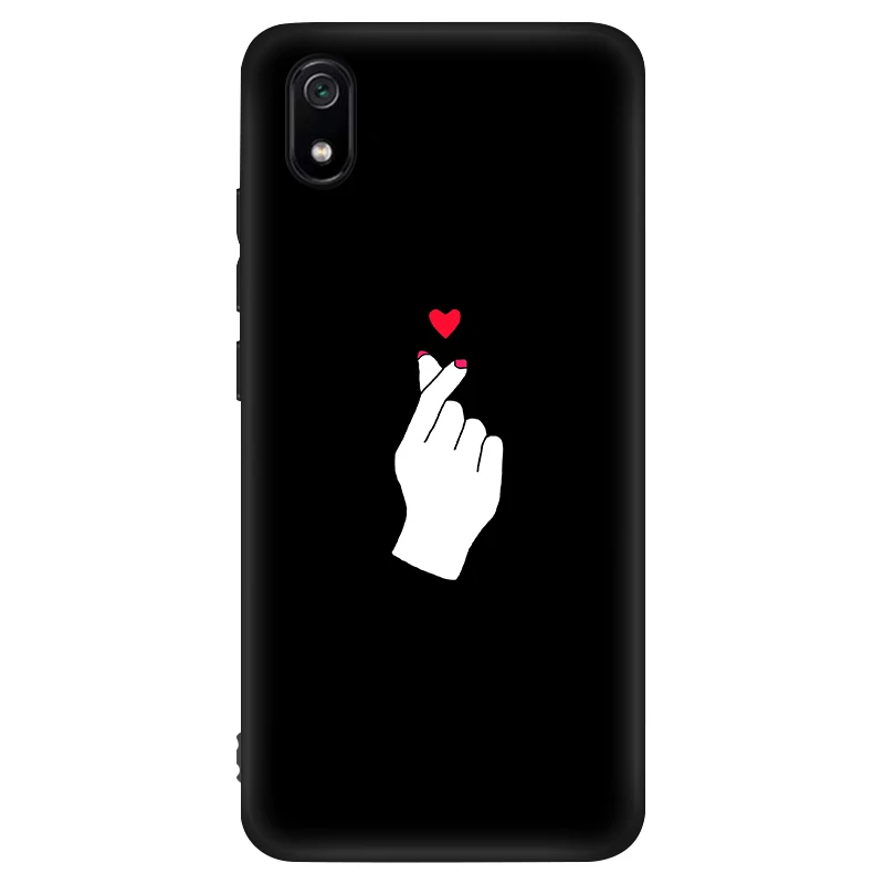 17 Силиконовый чехол Gertong с изображением Луны, звезд, сердечек, для Redmi 7A 7, симпатичные, из мягкого ТПУ, задняя крышка для Xiaomi Redmi 5A 5 6A 6 - Цвет: 17
