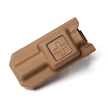 

Molle Tourniquet Pouch Carrier Storage Bag Medical Box Holder Case For Outdoor easy to carry wear resistance