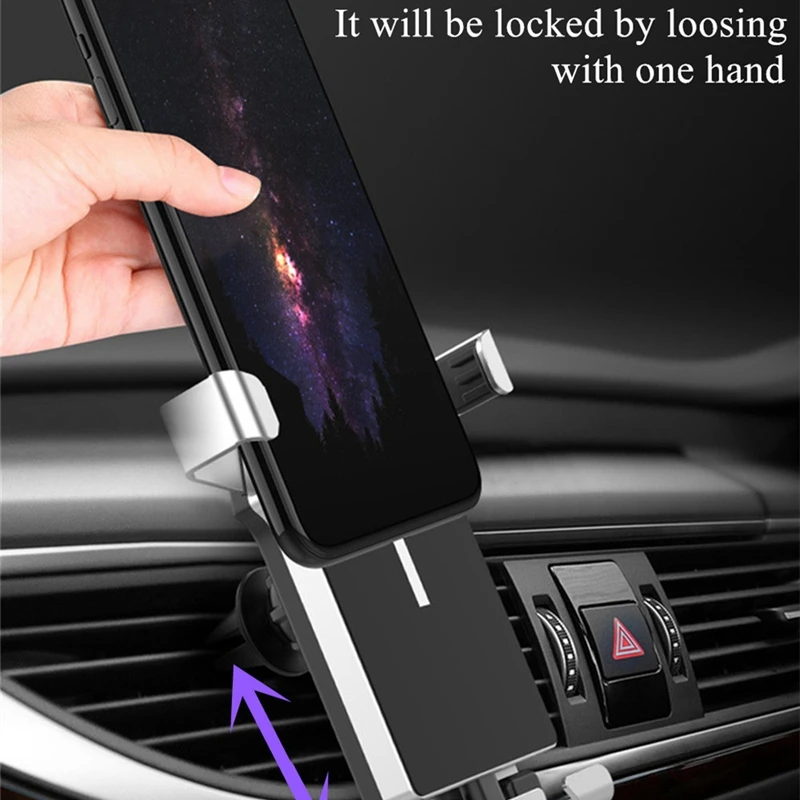 Qi Wireless Car Charger Pad Mobile Phone Holder Stand For Samsung S8 Portable Car Qi Wireless Charger For Iphone X 8 Plus