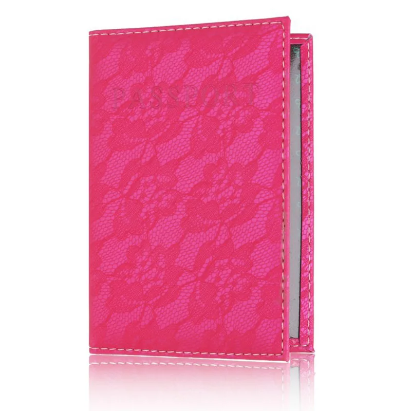 Passport Cover Fashio Elegant Women Pink World Universal Travel