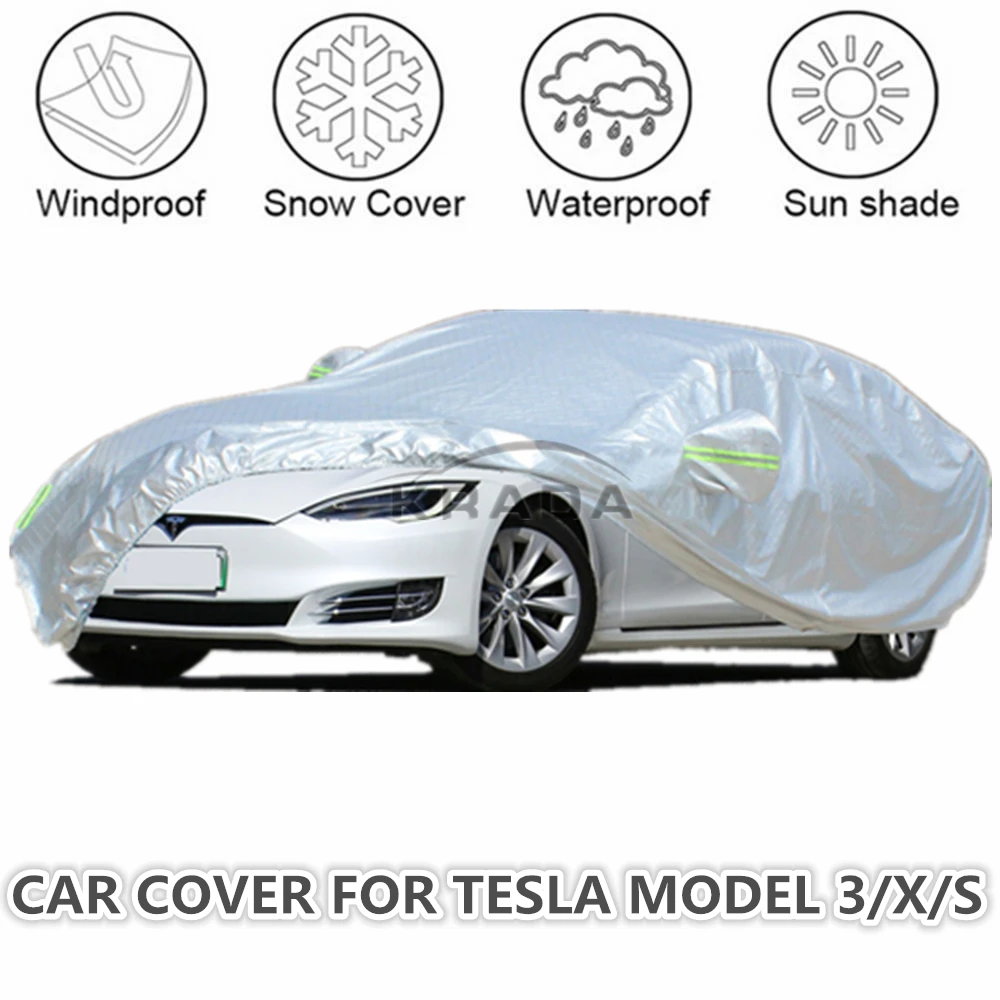 1X полное покрытие лобового стекла автомобиля для Tesla модель 3 Модель S X защита от