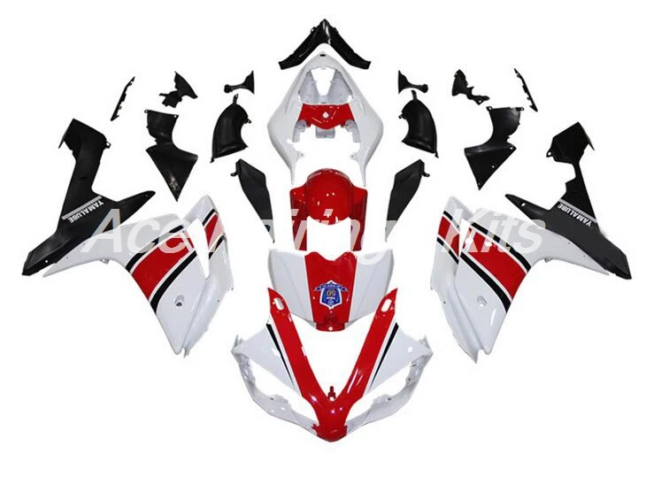 

4 Free Gifts New ABS Full Fairing Fit For Yamaha YZF1000 R1 2007 2008 07 08 YZF R1 bodywork Custom Fairings Kit Nice red white