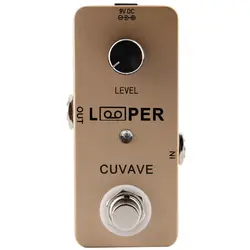 Электронный Looper студийная гитара светодиодный индикатор цинковый сплав мульти-трек USB петля станция шум убийца портативный эффект Pendal