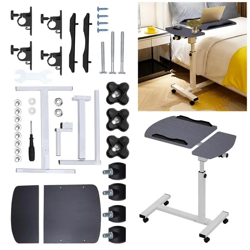 

Foldable Computer Table Adjustable Laptop Stand Table Desk Multifunctional Desk Movable Lifting Lazy Desktop For Home Bedroom