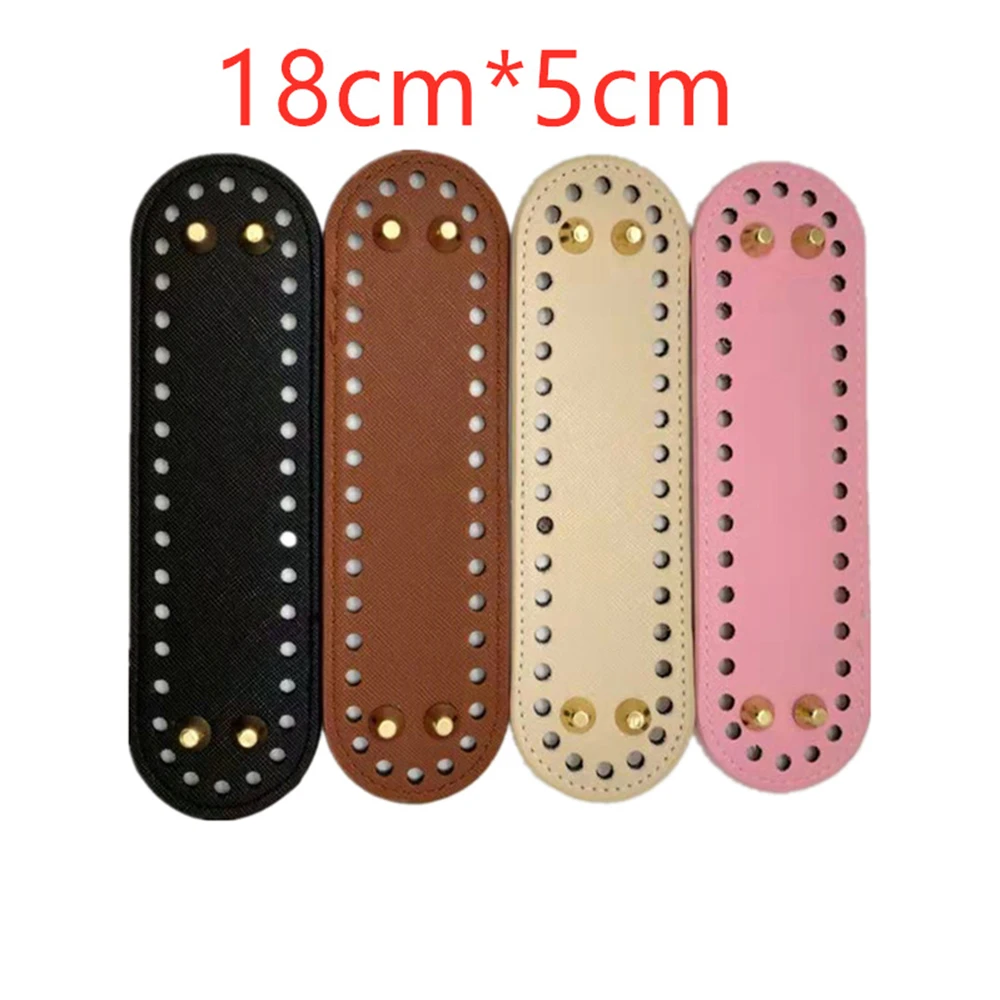 Long-Bottom Bag-Accessories Crochet-Bag Knitted-Bag 38-Holes Oval for with Diy 18--5cm