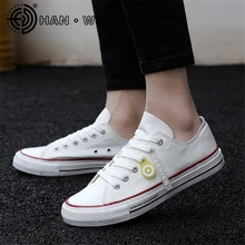 Весна осень белые кроссовки мужская повседневная обувь на шнуровке Мужская Тканевая обувь Вулканизированная Классическая высокая/низкая мужская обувь