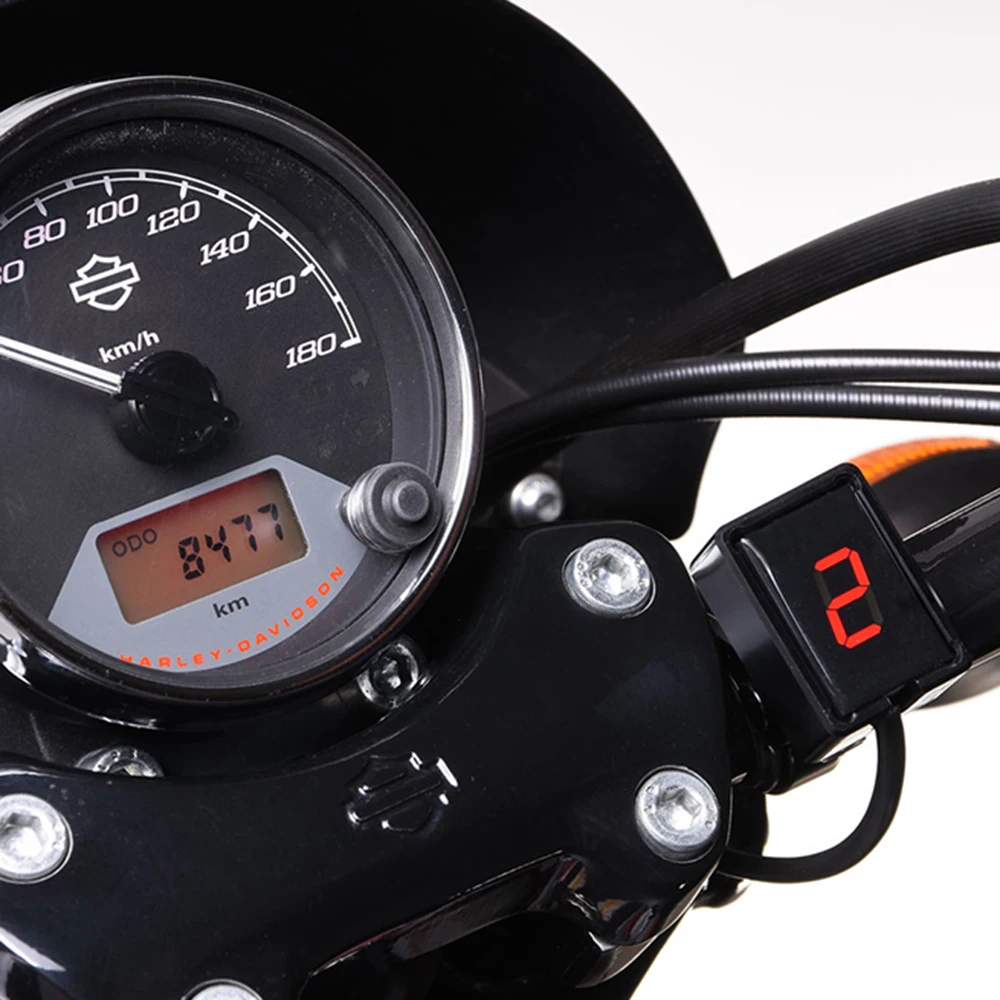 

the neutral indicator For Hyper Motard Monster Motorcycle Gear Shifter Speed Display Indicator