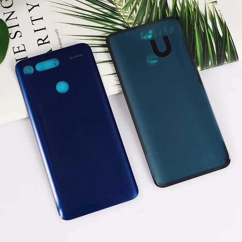 View20 корпус для Huawei Honor вид 20 V20 Стеклянная Крышка батарейного отсека ремонта