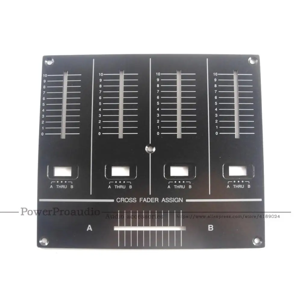DNB1155 Metal Control Panel Black Faceplate For