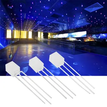 

20PCS LED Light Bulb Diode Square Red & Green Common Cathode Light Emitting Diode High Power LED Chip