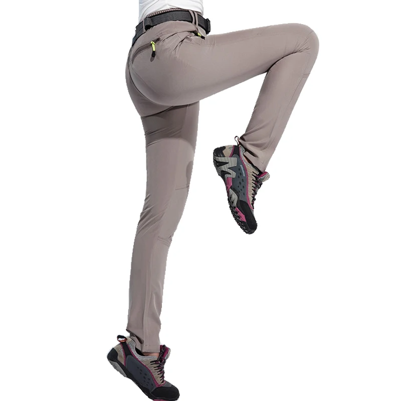 

Summer Women Outdoor Hiking Pants Quick Dry Sports Trekking Fishing Climbing Hiking Trousers Elastic Breathable Stretch Pants