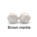 Brown marble
