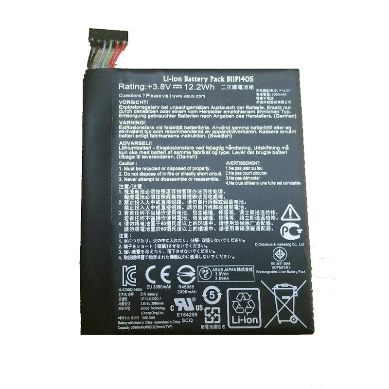 GZSM Аккумулятор для ноутбука B11P1405 для ASUS ME70CX MeMO Pad 7(ME70CX) Аккумулятор для ноутбука MeMO Pad 7 ME70CX K01A зарядное устройство для ноутбука