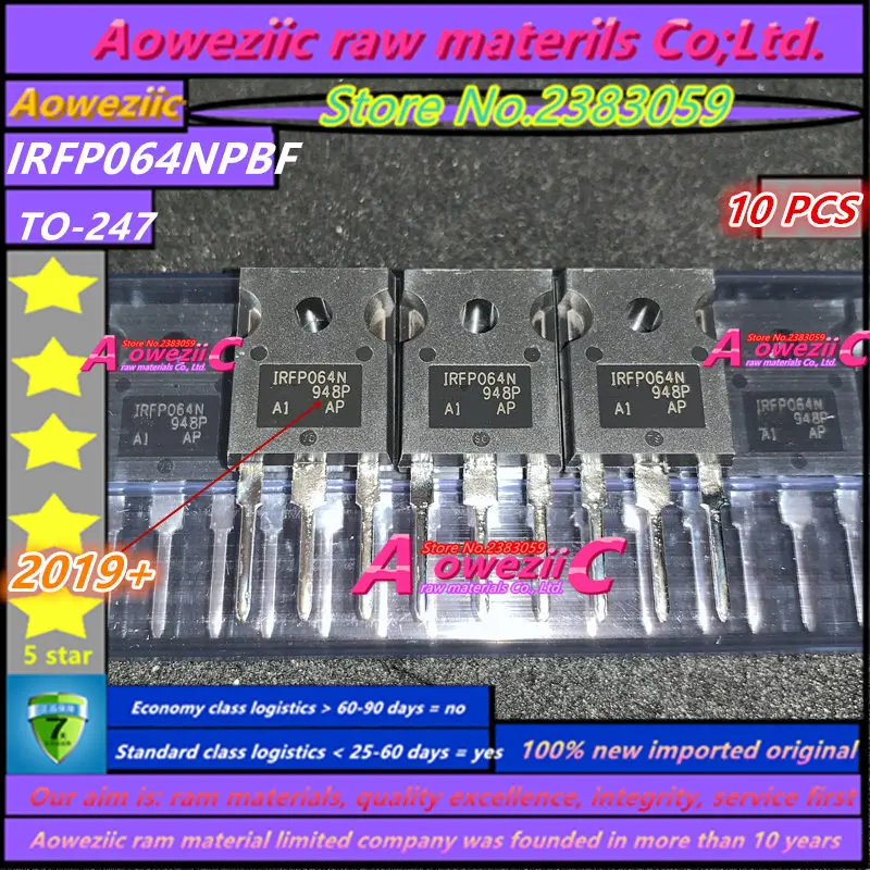 Aoweziic 2019 + 100% новая импортная оригинальная IRFP064NPBF IRFP064N TO-247 FET MOS трубка 55V110A 200 Вт |