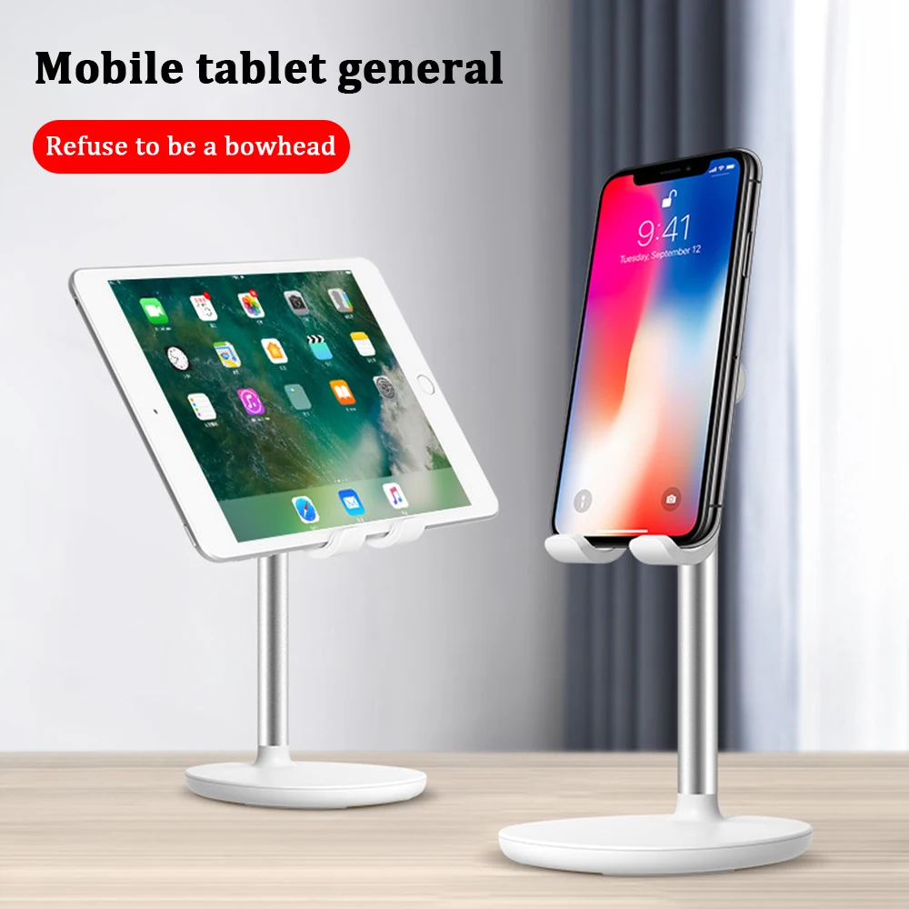 Настольный держатель Подставка для планшета для iPad Pro 11 10,5 10,2 9,7 Мини Универсальный держатель для телефона для samsung для Xiaomi подставка поддержка
