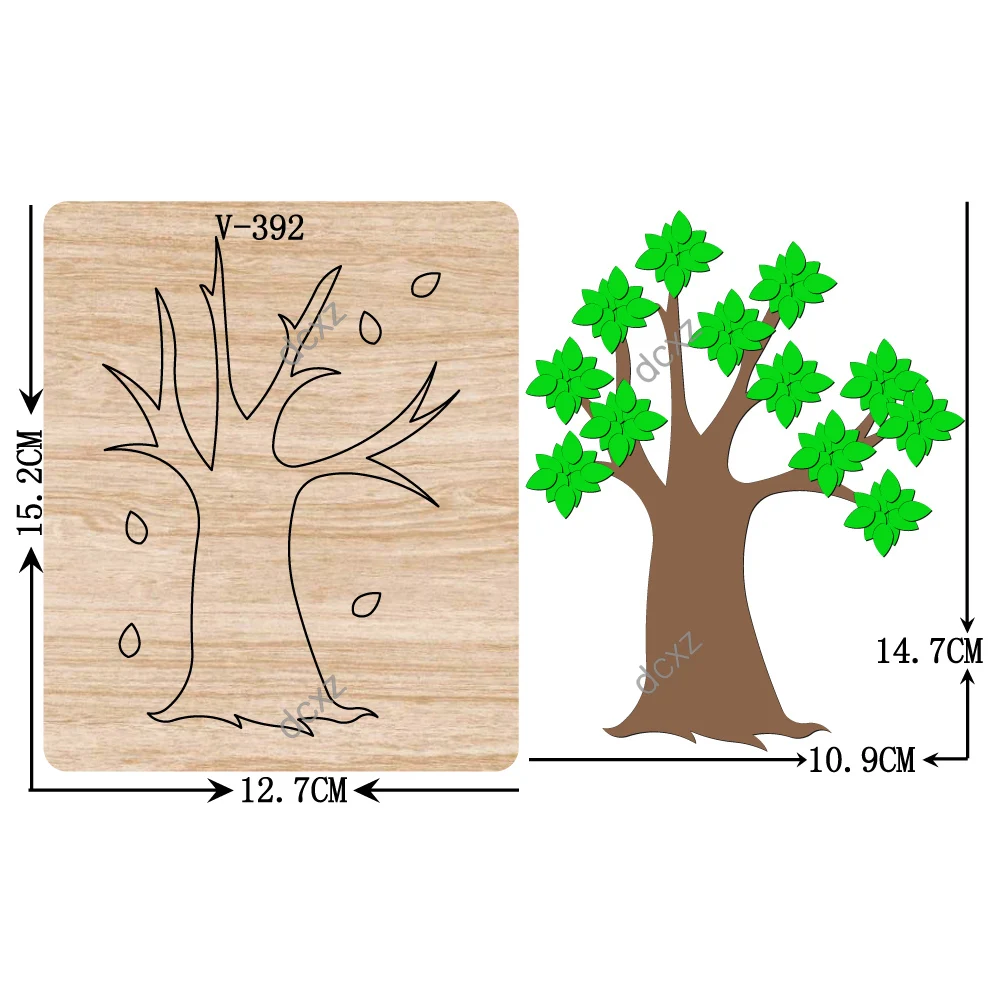 

New tree wooden dies cutting dies for scrapbooking /Multiple sizes /V-392