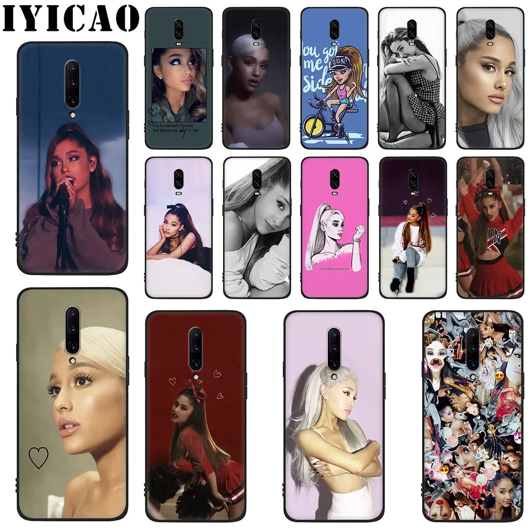 Sexy hot Ariana Grande Soft Silicone Case for oneplus 5 5t 6 6t 7 Pro Cover |
