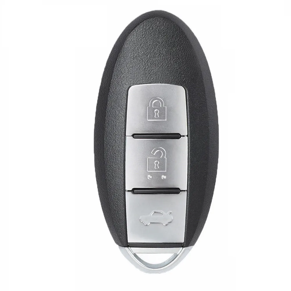 KEYECU для Nissan Qashqai X-trail дистанционный ключ-брелок от машины 3 кнопки ID47 чип 433,92 МГц S180144104 FCC: KR5S180144104