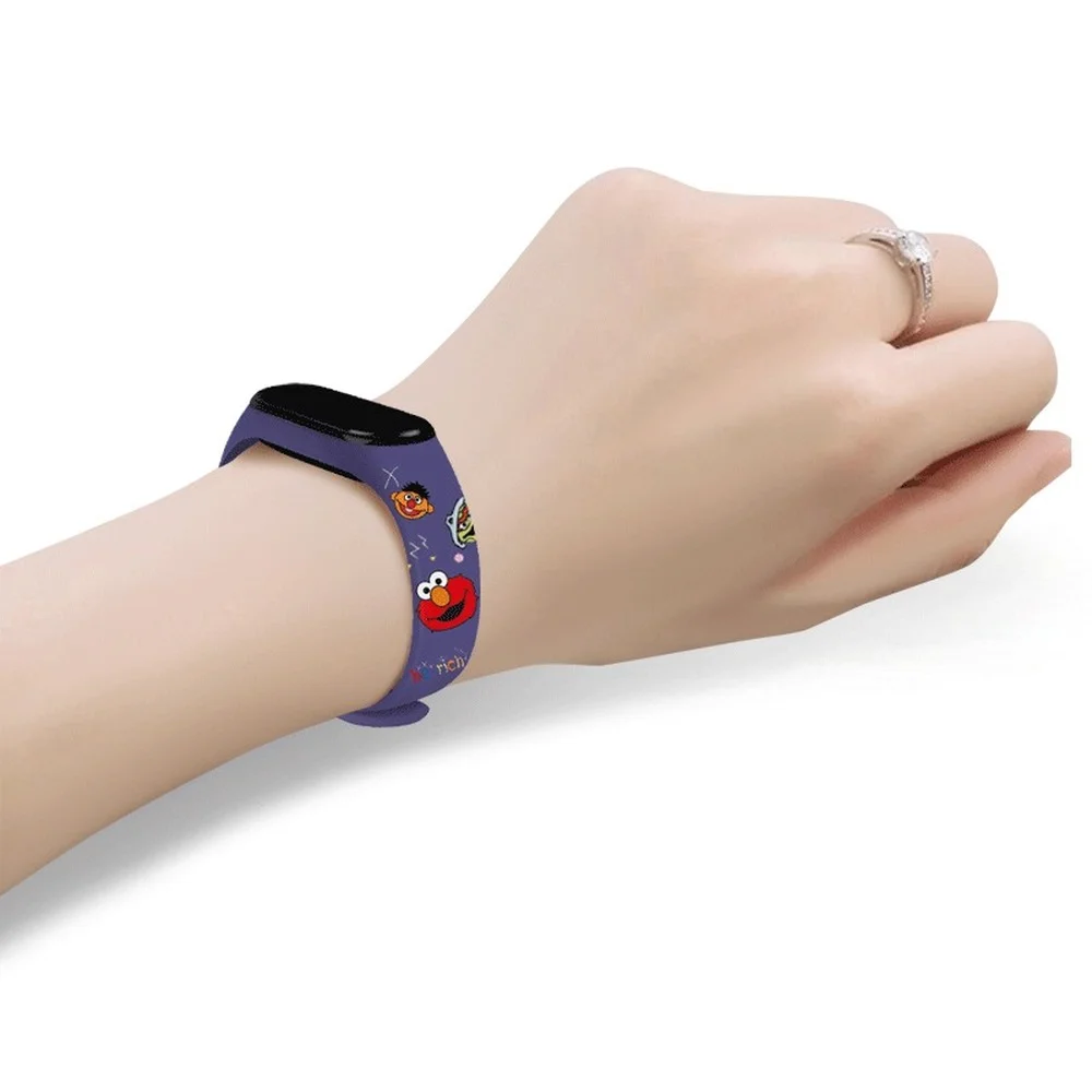 The New Wristband Is Suitable for Mi Band 6 Wristband Smart Bracelet Personality Replacement Mi Band 5 Smart Strap Xiaomi Band