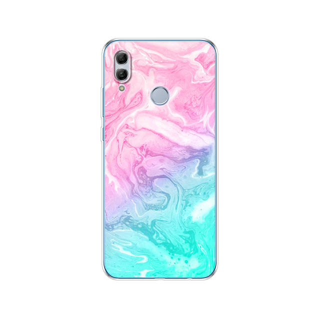 Huawei Honor 10 Lite Silicone Case 6.21 inches soft TPU back cover Honor 10 Lite Case Coque 360​​°New case to protect  phone